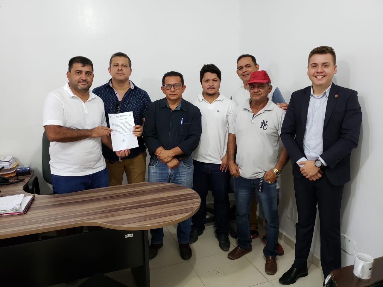 Obra Creche I Prefeitura retoma obras de construção de creche no bairro Cajari.